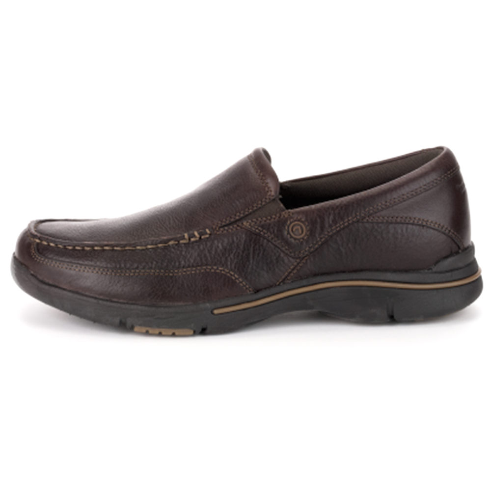 Rockport Slip-On For Mens Dark Brown - City Play Eberdon - WE8579043